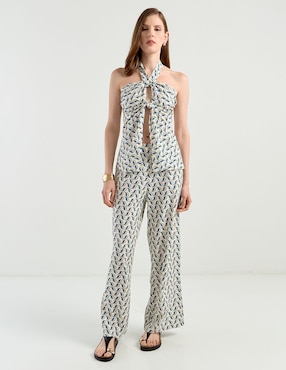 Pantalón relaxed Map Straight para mujer