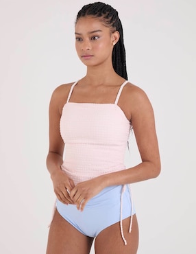 Tankini That's It estampado a cuadros para mujer