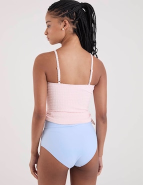 Tankini That's It estampado a cuadros para mujer