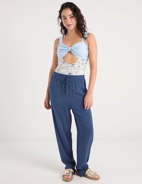 Pantalón relaxed That's It straight para mujer