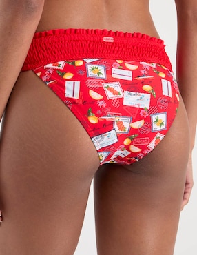 Panty bikini That's It estampado gráfico a la cadera para mujer
