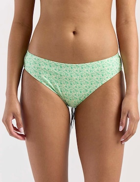 Bikini That's It estampado floral a la cadera para mujer