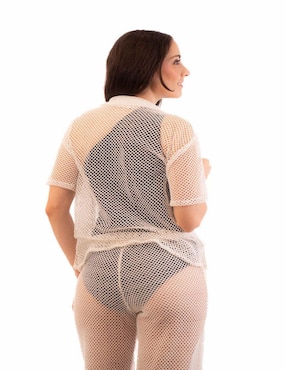 Salida de playa conjunto alma de mar con amarre para mujer