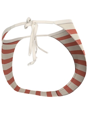 Bikini Tommy Hilfiger estampado a rayas a la cintura para mujer