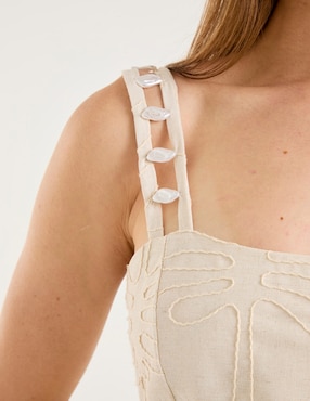 Vestido largo casual Palmacea para mujer