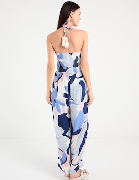 Jumpsuit Map estampado para mujer