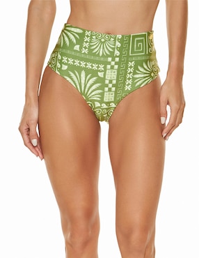 Bikini Dulzamara estampado floral a la cintura para mujer