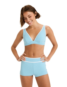 Shorty Roxy cintura alta para mujer