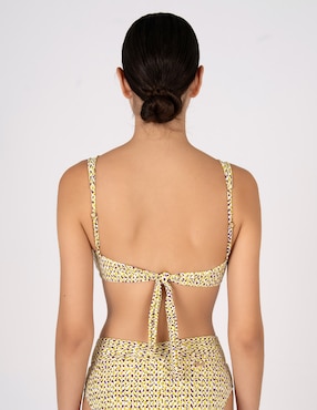 Top bikini Zingara con copas removibles para mujer
