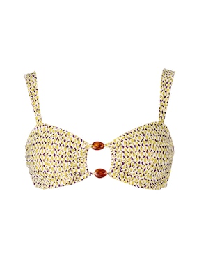 Top bikini Zingara con copas removibles para mujer