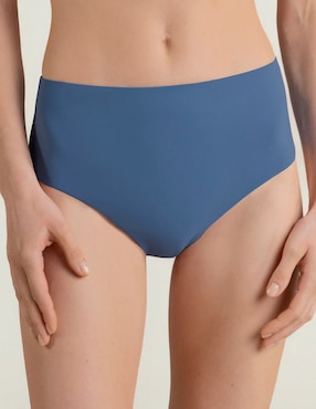 Panty bikini Touche cintura alta para mujer