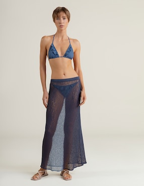 Salida de playa falda Touche para mujer