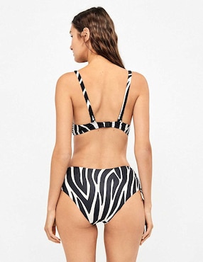 Bikini Gisela estampado animal print a la cintura para mujer