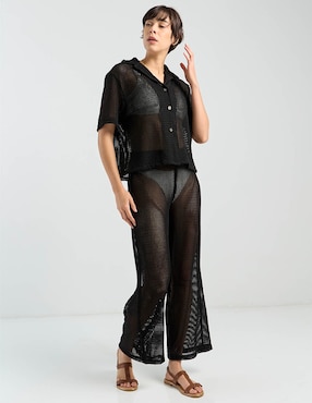 Pantalón relaxed Dulzamara amplio para mujer