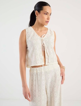 Blusa de playa de tirantes Dulzamara para mujer