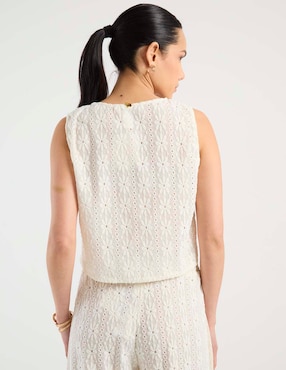 Blusa de playa de tirantes Dulzamara para mujer