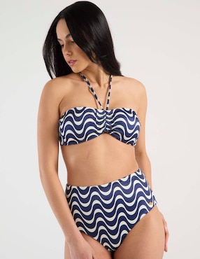 Strapless Dulzamara con copas para miujer