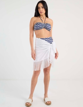 Strapless Dulzamara con copas para miujer