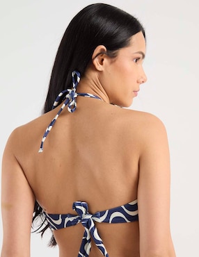 Strapless Dulzamara con copas para miujer