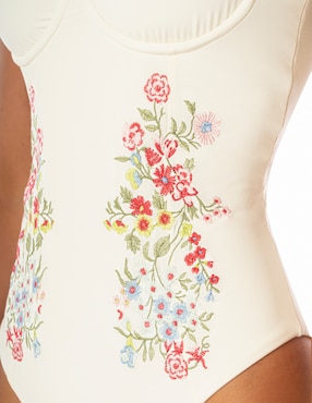 Traje de baño completo Maaji estampado floral para mujer
