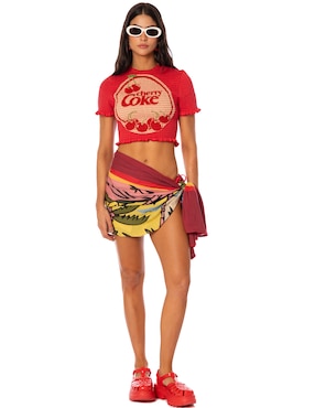 Salida de playa blusa Maaji con bordado para mujer