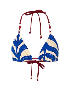 Top bikini Zingara con copas removibles para mujer