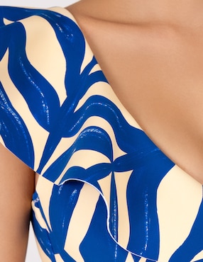 Ttop bikini Zingara estampado con copas removibles para mujer