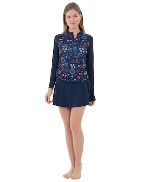 Wetshirt Fullsand estampado floral para mujer