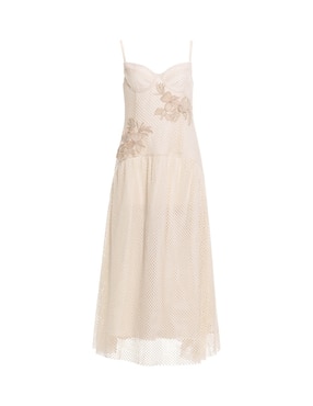 Vestido largo casual agua bendita para mujer