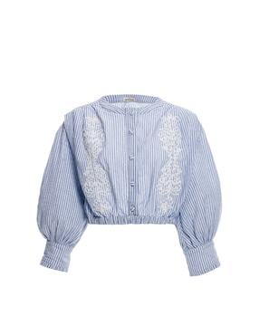 Blusa Agua Bendita manga 3/4 para mujer