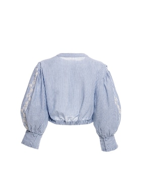 Blusa Agua Bendita manga 3/4 para mujer