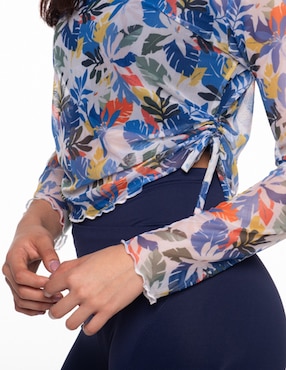 Salida de playa blusa Sunskin para mujer