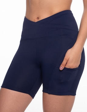 Shorty bikini Sunskin a la cintura para mujer