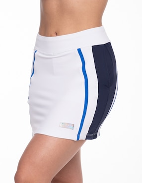 Falda short bikini Sunskin a la cintura para mujer