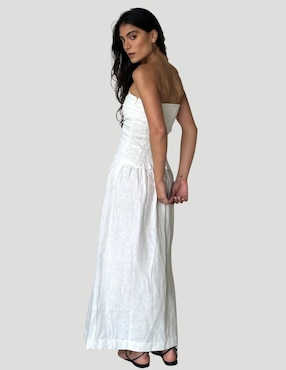 Vestido largo casual Aos para mujer