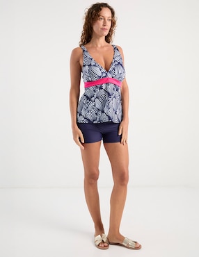 Tankini Michael David con copas preformadas para mujer
