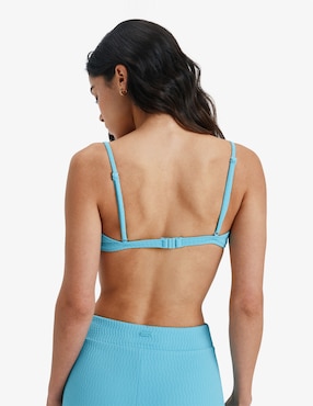 Top bikini Roxy con copas removibles para mujer