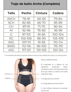 Traje de baño menstrual Luna Segura flujo moderado