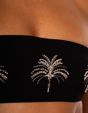 Top bikini Maaji con copas removibles para mujer