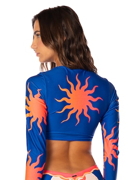 Top Maaji estampado gráfico para mujer