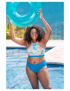 Conjunto bikini Rebell estampado floral para mujer