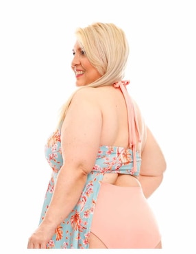 Conjunto tankini Rebell estampado floral para mujer