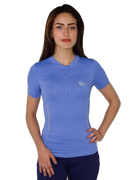 Wetshirt Skysoul estampado logo para mujer