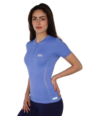 Wetshirt Skysoul estampado logo para mujer