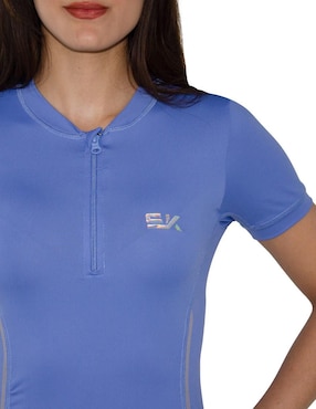 Wetshirt Skysoul estampado logo para mujer