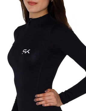 Wetshirt Skysoul estampado logo para mujer