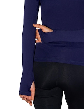 Wetshirt Skysoul estampado logo para mujer