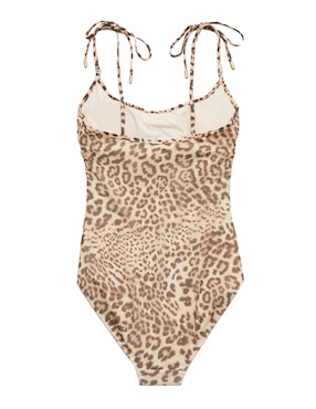 Traje de baño completo Aerie estampado animal print para mujer