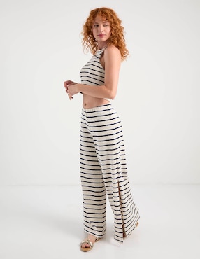 Pantalón relaxed Palmacea loose para mujer