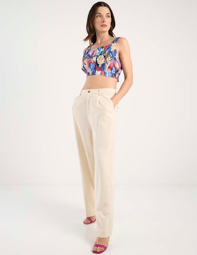 Pantalón Map straight para mujer